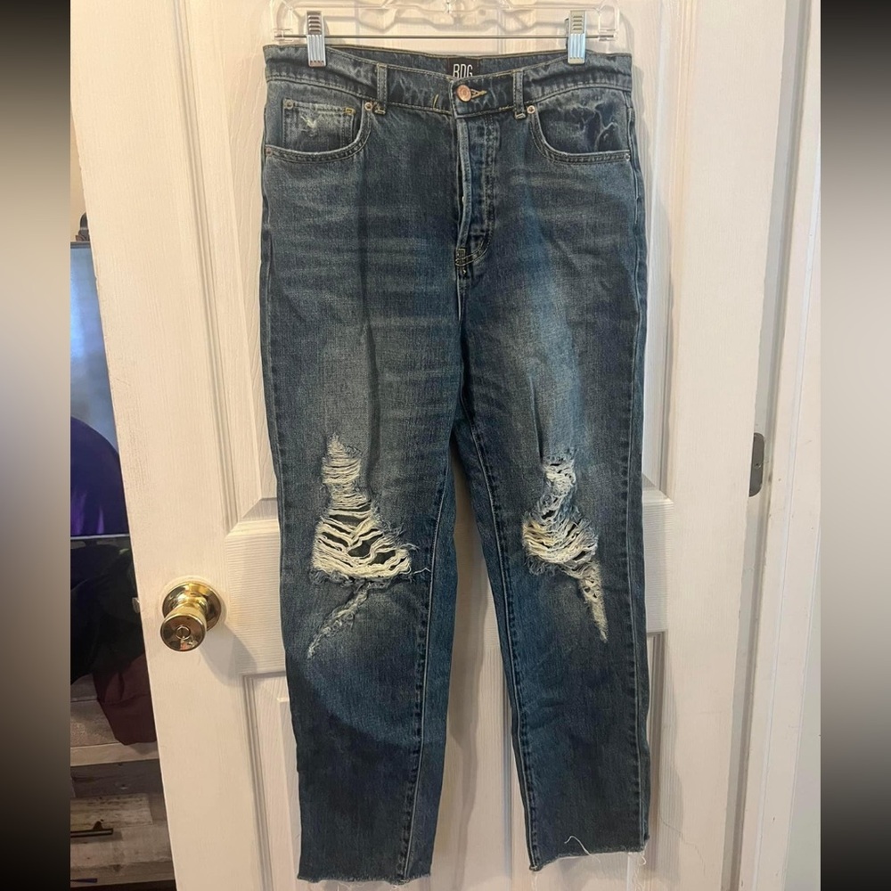 BDG ripped mom jeans